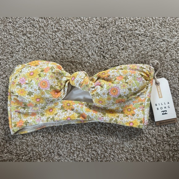 Billabong strapless swim suit size medium - Picture 1 of 4